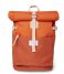Sandqvist Everday backpack Ilon Multi Burnt Orange with natural leather (SQA1767) 