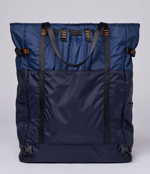 Sandqvist Everday backpack Roger Lightweight Multi Navy blue/Evening blue (SQA1782)