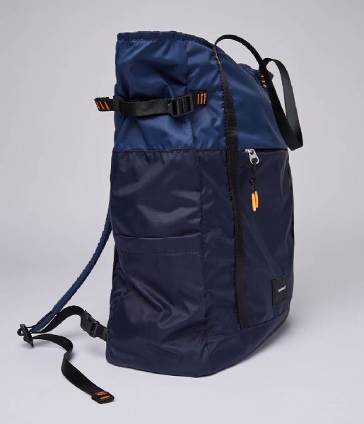Sandqvist Everday backpack Roger Lightweight Multi Navy blue/Evening blue (SQA1782)