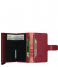 Secrid Card holder Miniwallet Stitch Magnolia rosso