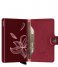 Secrid Card holder Miniwallet Stitch Magnolia rosso
