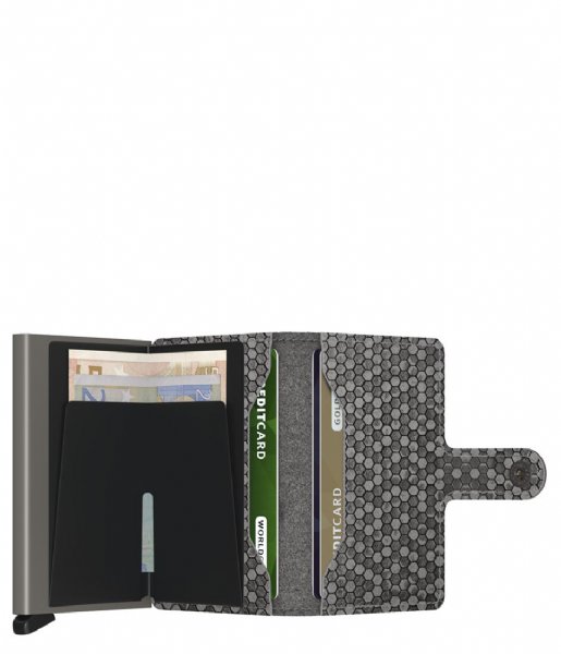 Secrid Card holder Miniwallet Hexagon Grey
