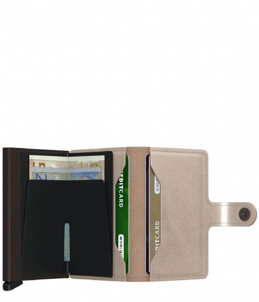 Secrid Card holder Miniwallet Metallic bronze