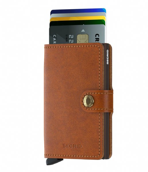 Secrid Card holder Miniwallet Original cognac brown