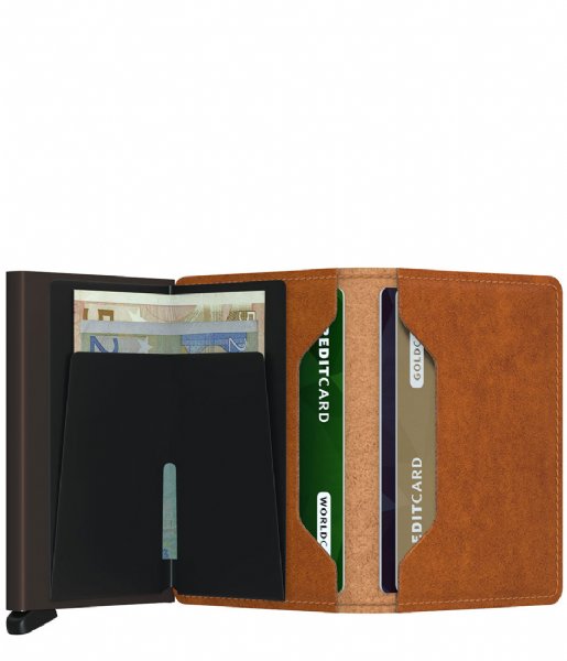 Secrid Card holder Slimwallet Original cognac-brown