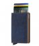 Secrid Card holder Slimwallet Indigo rust blue