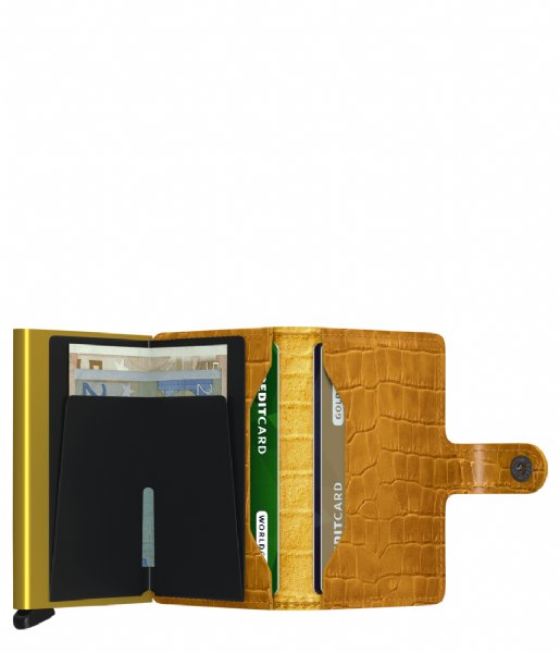 Secrid Card holder Miniwallet Cleo ochre