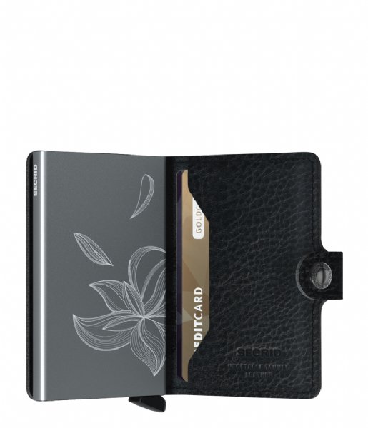 Secrid Card holder Miniwallet Stitch Magnolia black