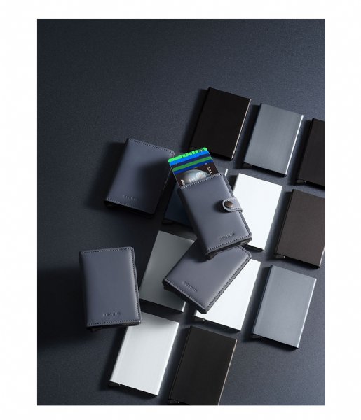 Secrid Card holder Miniwallet Matte grey black