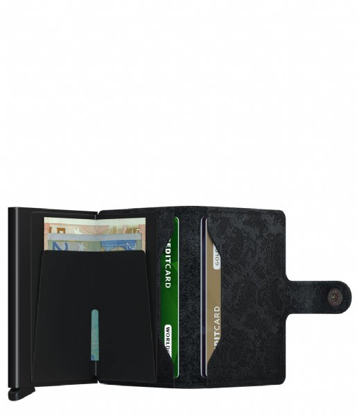 Secrid Card holder Miniwallet Paisley Black