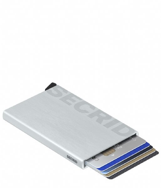 Secrid Card holder Cardprotector Laser Logo brushed silver