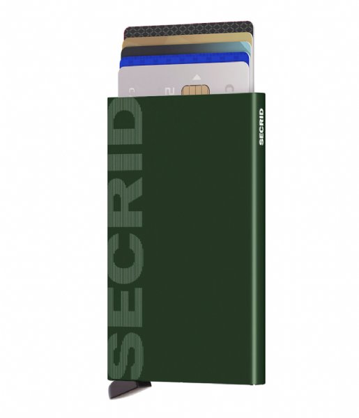 Secrid Card holder Cardprotector Laser Logo green