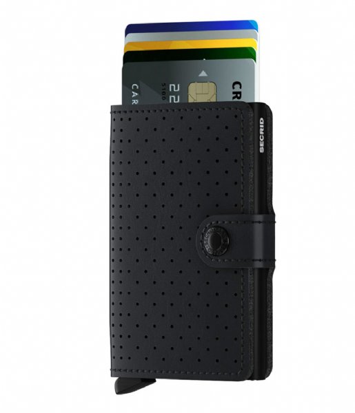 Secrid Card holder Miniwallet Perforated black