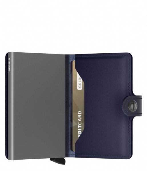 Secrid Card holder Miniwallet Metallic blue