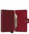 Secrid Card holder Miniwallet Veg rosso bordeaux