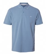 Selected Homme Dante Ss Polo Blue Shadow (4441275)