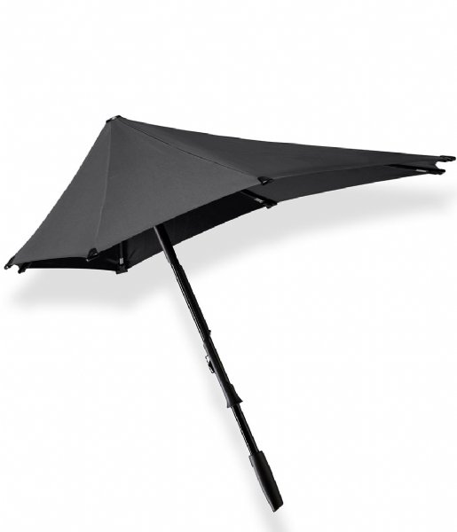 Senz Umbrella Kids stick storm umbrella Pure black