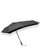 Senz Umbrella Mini Automatic Deluxe foldable storm umbrella Pure black