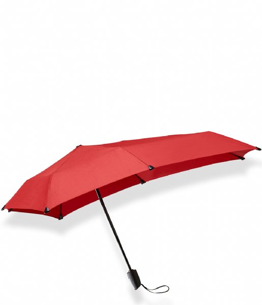 Senz Umbrella Mini Automatic foldable storm umbrella Passion red