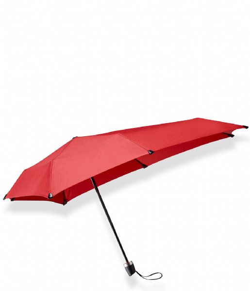 Senz Umbrella Mini foldable storm umbrella Passion red