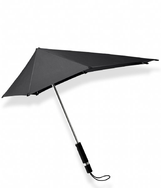 Senz Umbrella Original stick storm umbrella Pure black