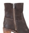 Shabbies  Ankle Boots High Waxed Suede waxed suede dark olive