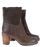 Shabbies  Ankle Boots High Waxed Suede waxed suede dark olive