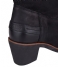 Shabbies  Boots Midi Waxed Nubuck waxed nubuck black