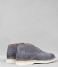 Shabbies Sneaker Ankle Boot Lace-Up suede denim