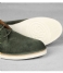 Shabbies Sneaker Ankle Boot Lace-Up suede dark olive