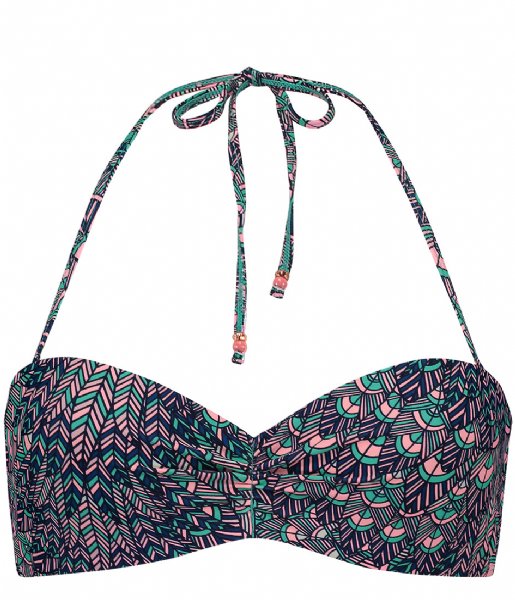 Shiwi Bikini Bandeau Wire Top Fantastic B-C  colour-multi