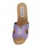 Steve Madden Flip flop Zarnia Sandal Purple Leather (501)