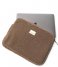 Studio Noos Laptop Sleeve Teddy Laptop Sleeve 15 inch Brown