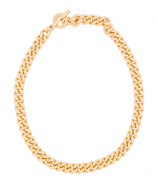 TOV Essentials Necklace Mini Solochain Collier gold (002)
