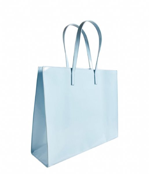 Ted Baker Shopper Crikon Crinkle EW Icon Tote Bag Lt-Blue