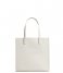 Ted Baker Shopper Crinion Crinkle Small Icon Bag Ivory White