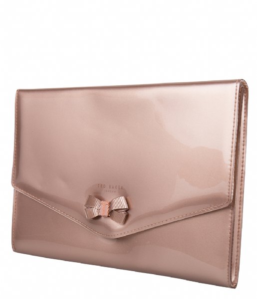 Ted Baker Clutch Luanne Envelope Pouch rosegold