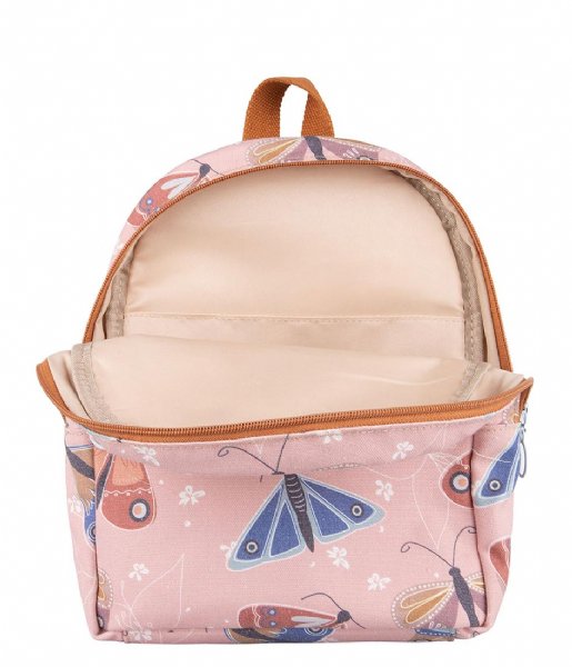 The Little Green Bag Everday backpack Backpack Sweet Butterflies Small Pink (640)