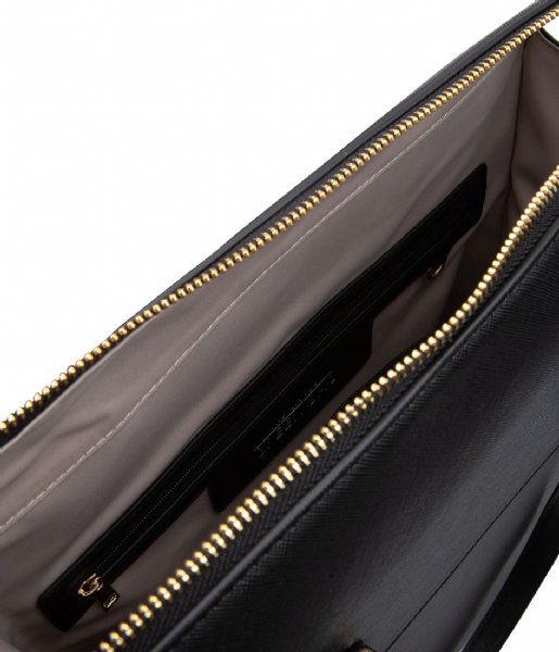 The Little Green Bag Laptop Shoulder Bag Bag Ocean 15.6 inch Black (100)
