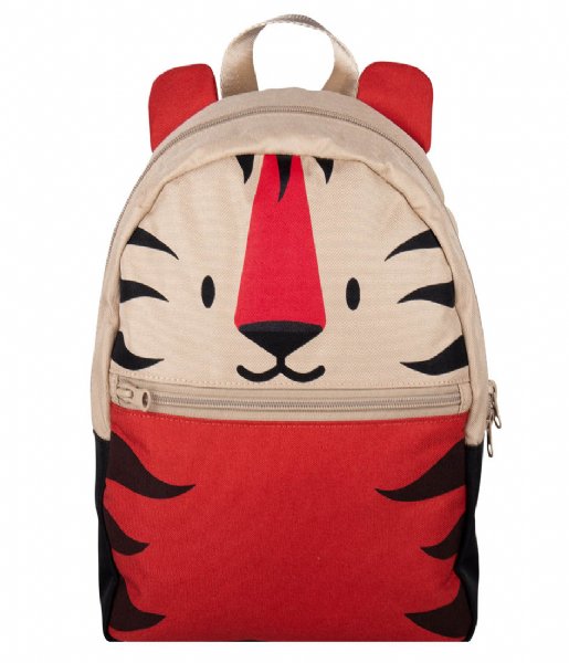 The Little Green Bag Everday backpack Fauna Tiger Oranje
