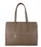 The Little Green Bag Shoulder bag Lorelei Laptop Tote 15.6 Inch taupe