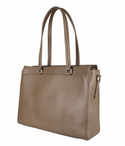 The Little Green Bag Crossbody bag Maple Laptop Tote 13 Inch taupe