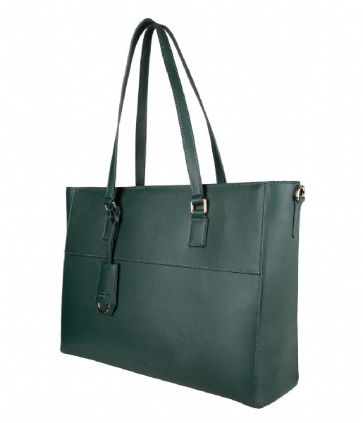 The Little Green Bag Crossbody bag Adair Laptop Bag 15 Inch emerald