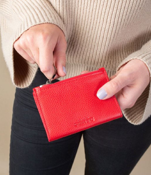 The Little Green Bag Coin purse Elm Wallet red