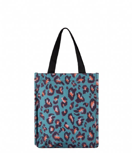 The Little Green Bag Shopper Thermo lunchbag Leopard (010)