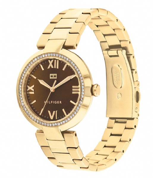Tommy Hilfiger Watch Alice t-bar TH1782631 Gold plated