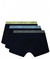 Tommy Hilfiger 3-Pack Wb Trunk Stonewash Green-Faded Lime-Col Blue (0T9)
