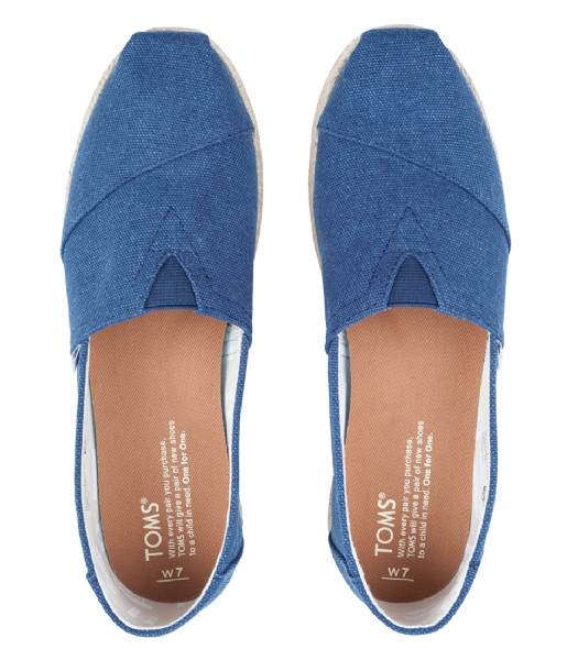 TOMS Espadrille Classic Espadrilles Washed navy (10009758)