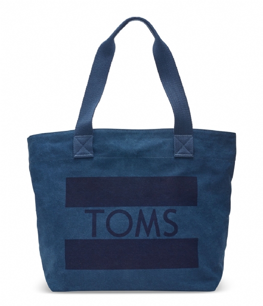TOMS  Toms Flag Tote navy (10008863)