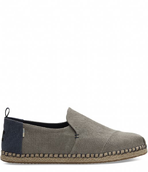 TOMS Espadrille Washed Espadrilles drizzle grey (10013214)